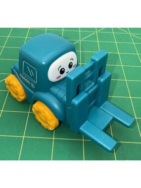 Alasou Blue Green Miniature Forklift Truck S29A